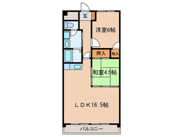 ＫＩソシア　Ⅰの物件間取画像